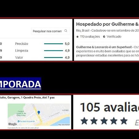 Copacabana Beach Amazing Lux 2 Bedroom Apartment リオデジャネイロ エクステリア 写真